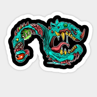 Monster logo Sticker